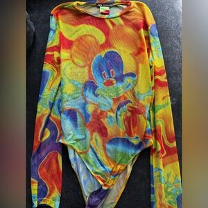 Zara x Disney NWT Mickey Mouse Bodysuit | Size large